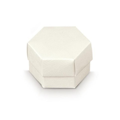 ESAGONO FC 60X40 SETA BIANCO